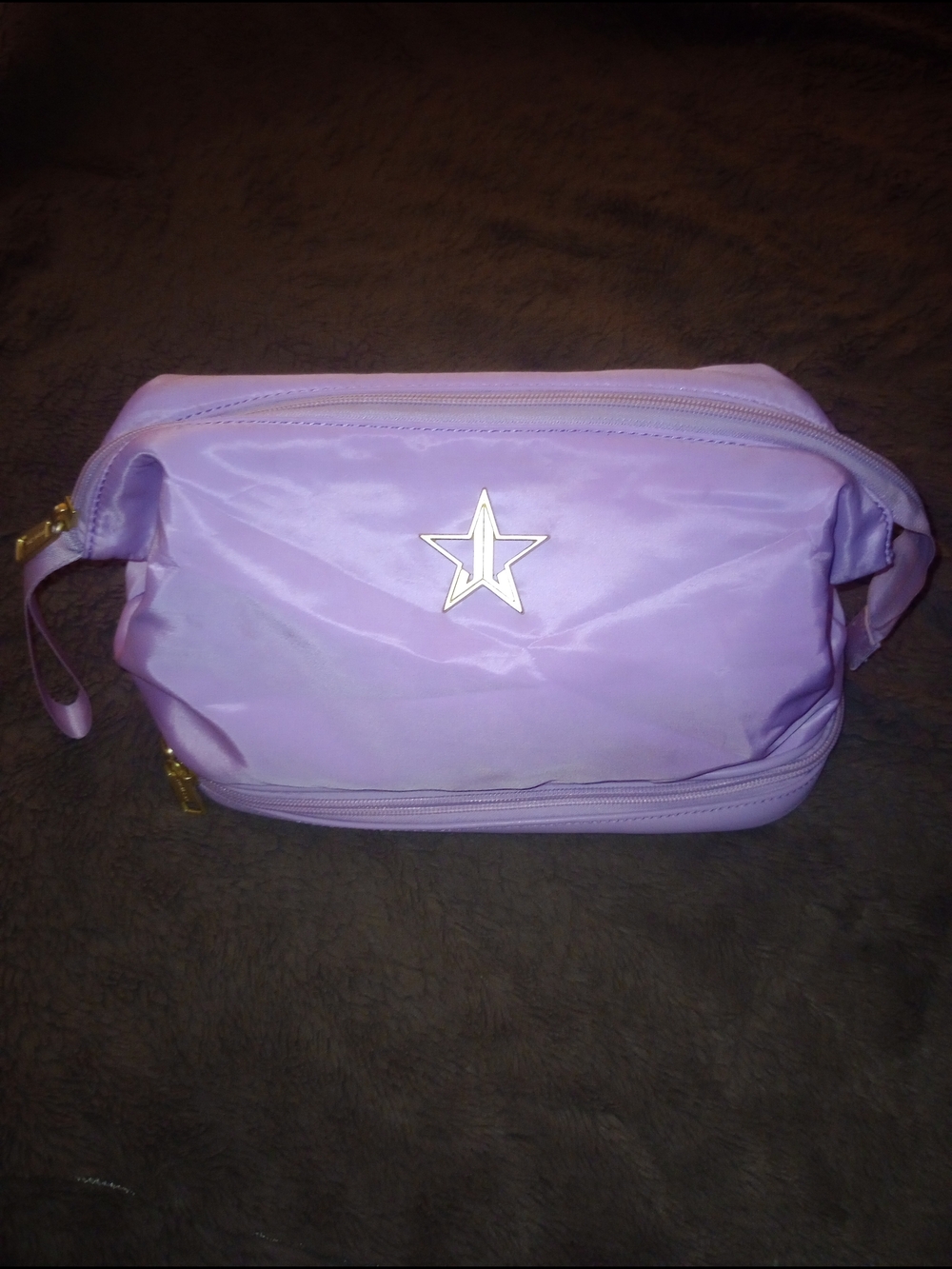 Jeffree Star Lavender Cosmetic/ Travel Pouch